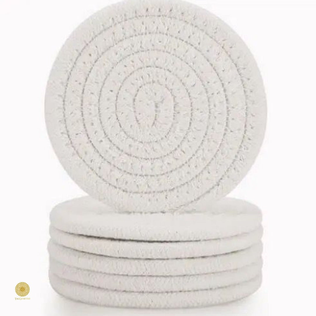 Set of 6 with Coaster Storage Stand - The Gharnish - A Unit of Satkala Creations