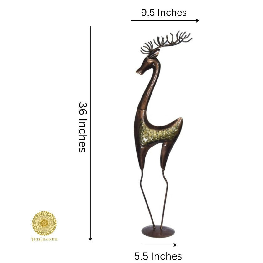 Antique Set of Deer - The Gharnish - A Unit of Satkala Creations