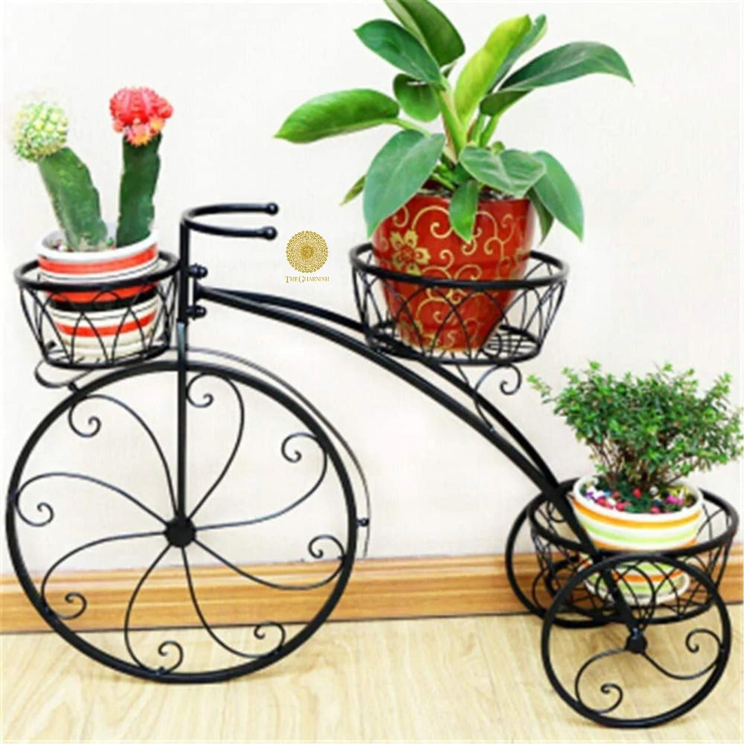 Planter Stand Tricycle (28 x 23 Inches) - The Gharnish - A Unit of Satkala Creations