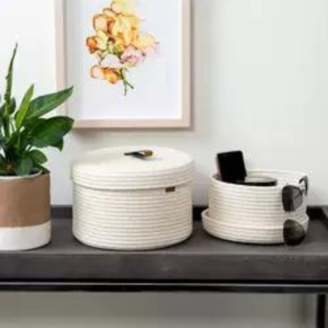 Snake Basket (Set of 2) - The Gharnish - A Unit of Satkala Creations