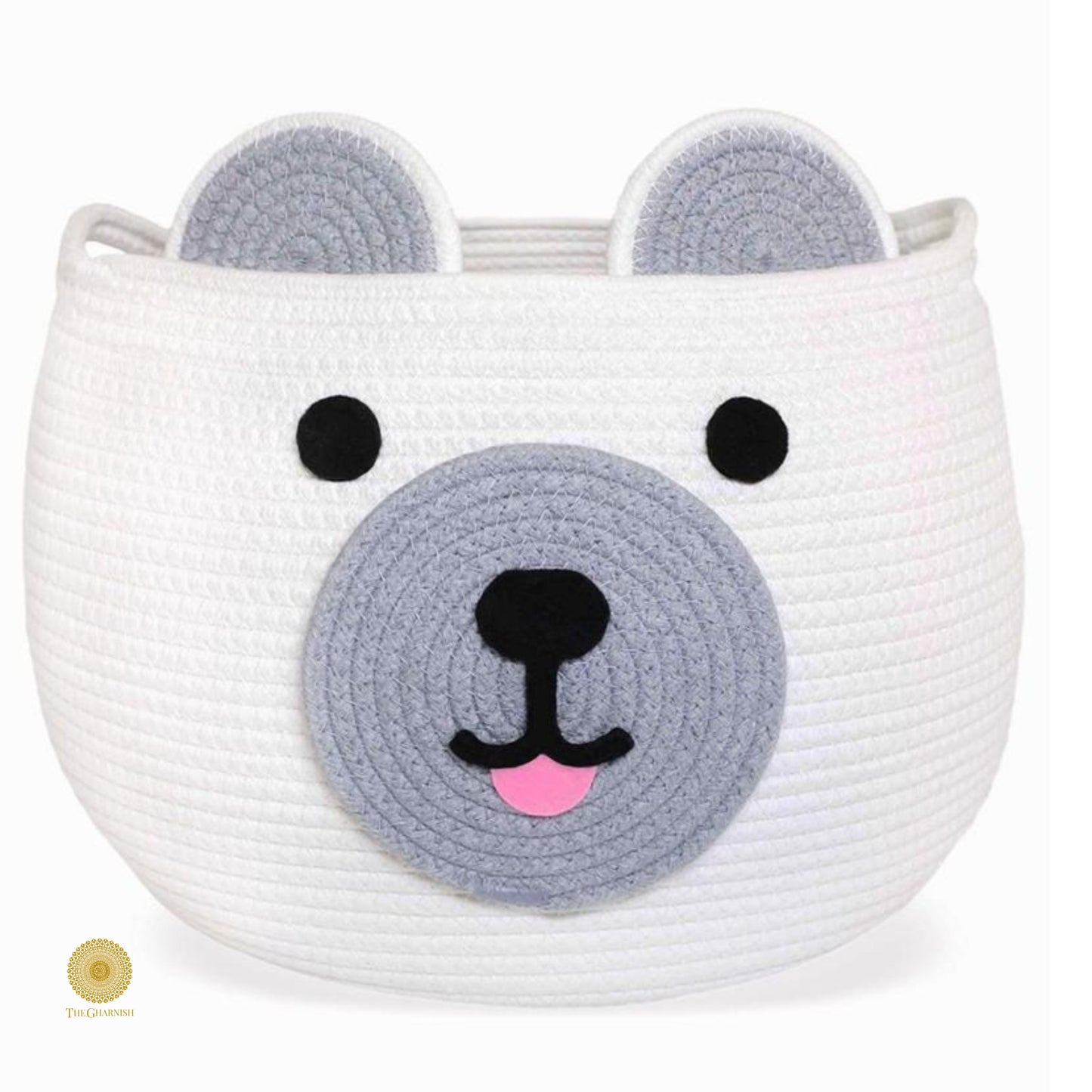Rabbit Style Multipurpose Storage Basket - The Gharnish - A Unit of Satkala Creations