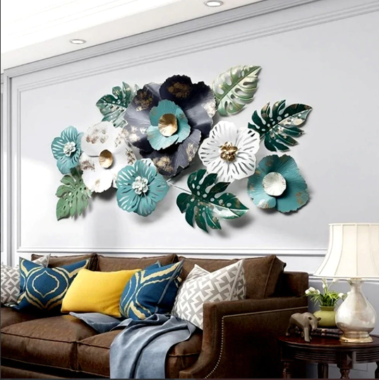 Eternal Flower Wall Accent (48*24 Inches) - The Gharnish - A Unit of Satkala Creations