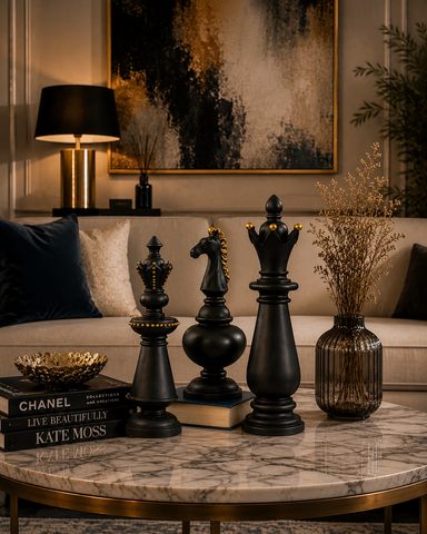 The Gharnish Special Chessman Artifact | Premium Luxury Chess Décor for Modern Homes