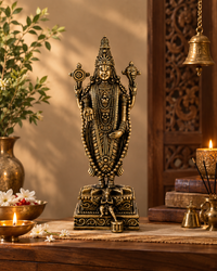 Antique Brass Balaji Idol – A Symbol of Devotion & Timeless Elegance