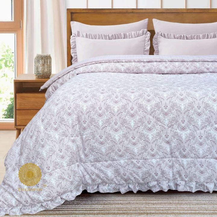 Zoya Cotton Feel Comforter with Frill