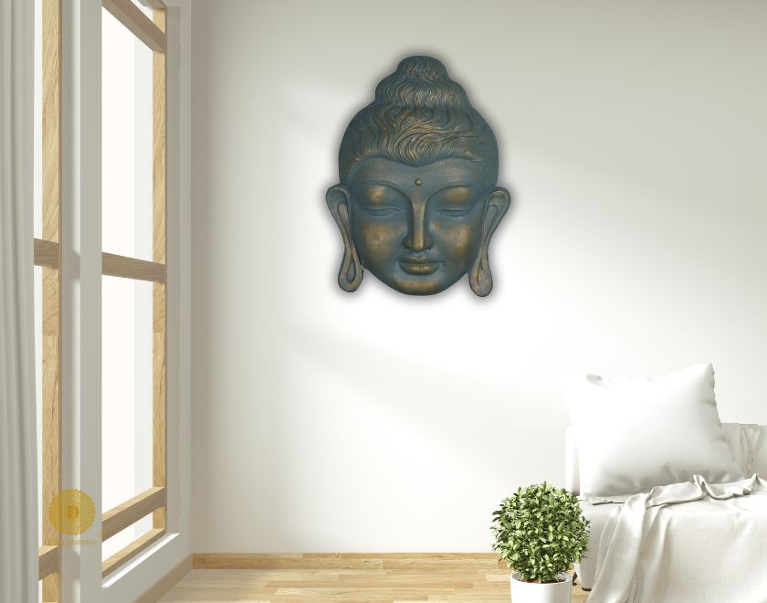 Big Buddha Statue 2ft. Wall hanging