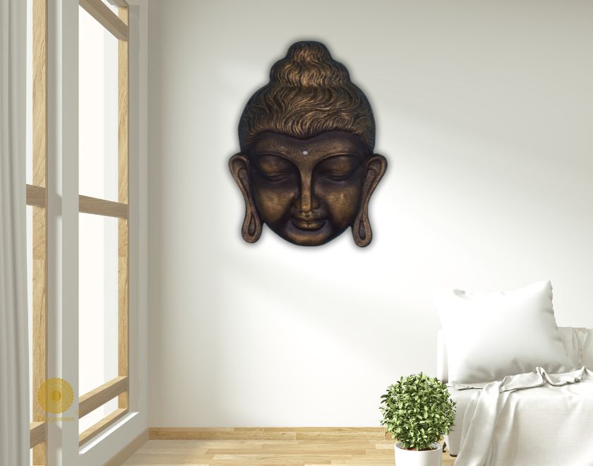 Big Buddha Statue 2ft. Wall hanging