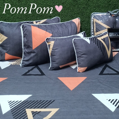 Pom Pom 5 Pcs Bedding Set