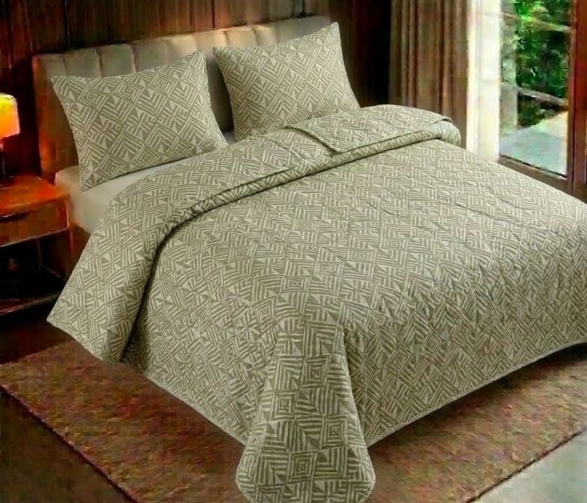 Reversible floral bedding set with 3 pieces from The Gharnish, featuring colorful floral patterns and soft fabric for cozy comfort.
