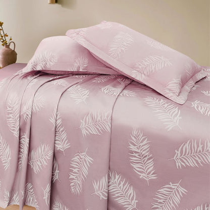 Egyptian Cotton 400 TC king size Bedsheet set of 3 - The Gharnish - A Unit of Satkala Creations