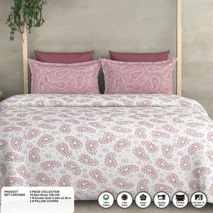 Pure Cotton King Size Dohar Set - The Gharnish - A Unit of Satkala Creations