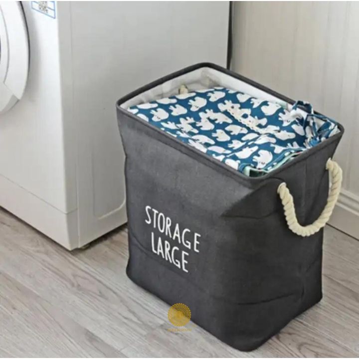 Solid Multipurpose Laundry Basket