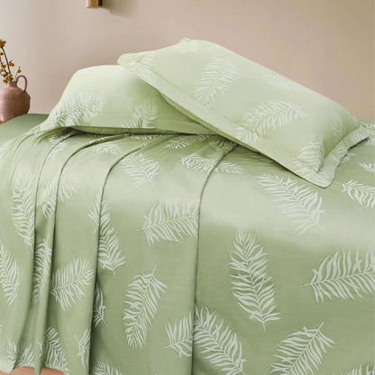 Egyptian Cotton 400 TC king size Bedsheet set of 3 - The Gharnish - A Unit of Satkala Creations