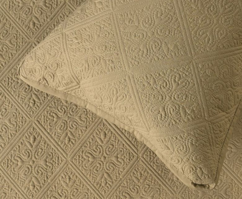 Serenity Quilted Bedspread Set – 3 Pcs | Luxe Comfort for Modern Living - The Gharnish - A Unit of Satkala Creations