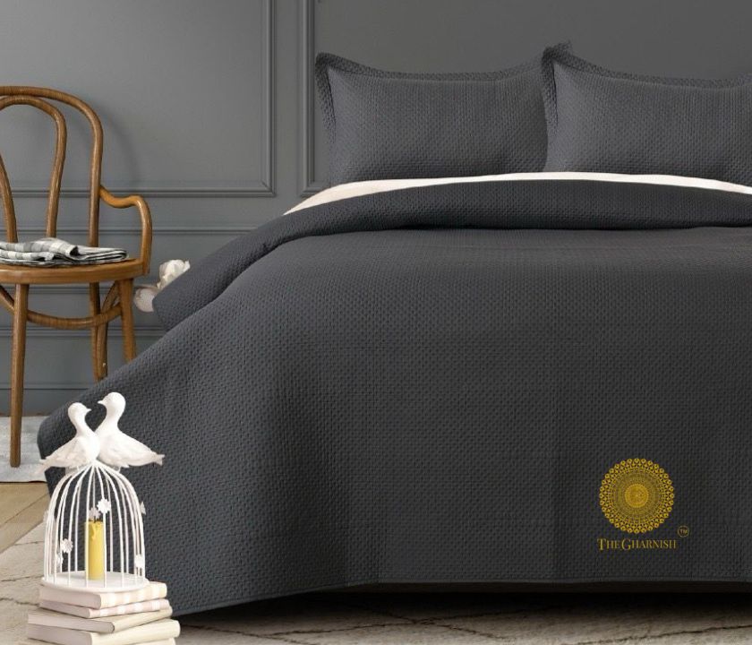 Crimson Temptations Premium Quited Bedcovers - The Gharnish - A Unit of Satkala Creations