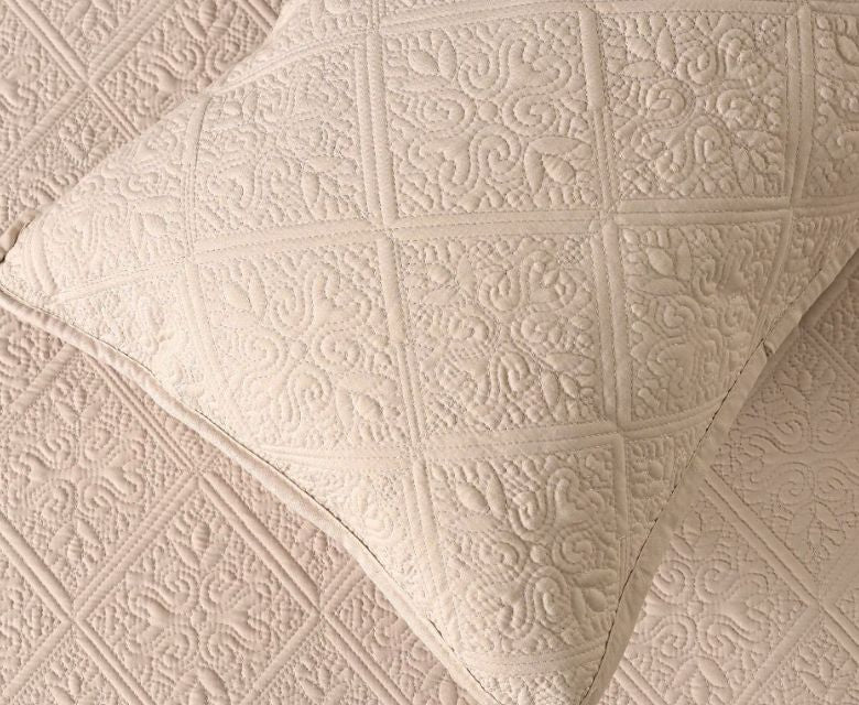 Serenity Quilted Bedspread Set – 3 Pcs | Luxe Comfort for Modern Living - The Gharnish - A Unit of Satkala Creations