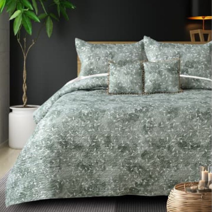 Premium & Imported 5 Pcs Quilted Bedcover Set - The Gharnish - A Unit of Satkala Creations