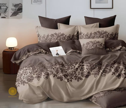 Calvin Lotus 4 Pcs Comforter Set