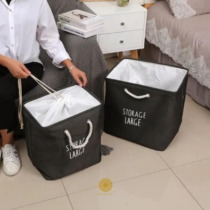 Solid Multipurpose Laundry Basket