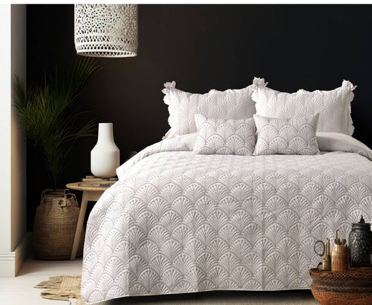 Luxury Embroidered Bedding Set – Elegance & Comfort Redefined - The Gharnish - A Unit of Satkala Creations