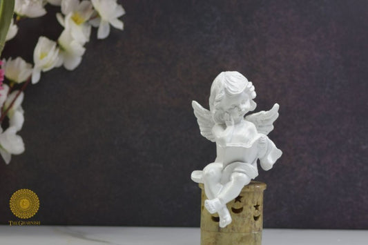 Angel Cherub Figurine - The Gharnish - A Unit of Satkala Creations