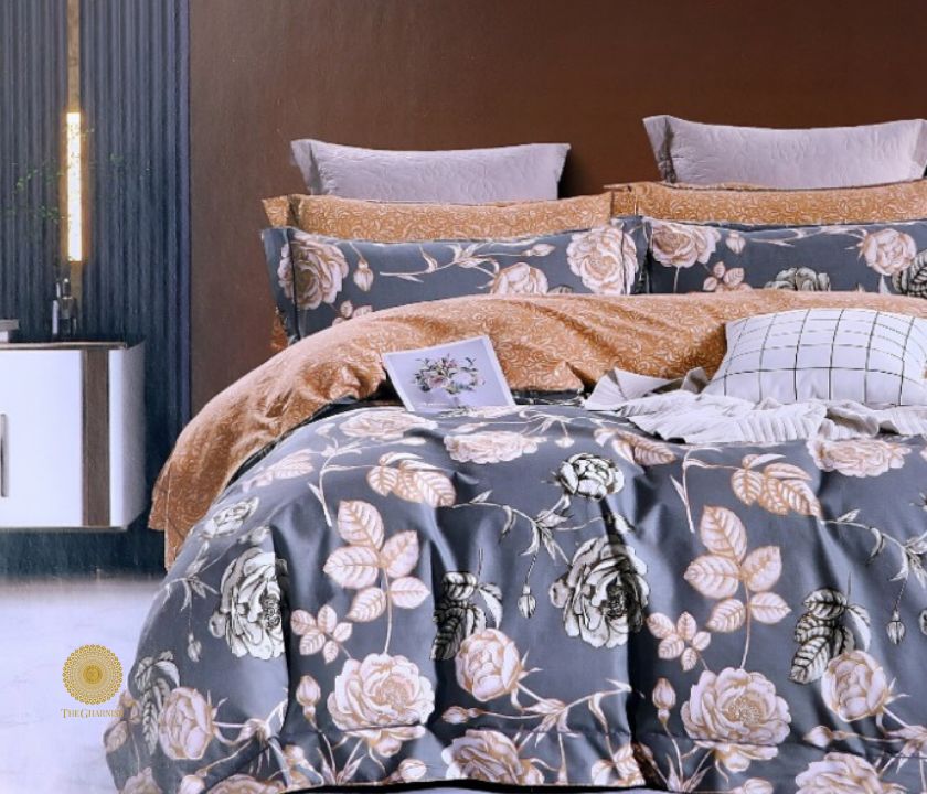 Calvin Lotus 4 Pcs Comforter Set