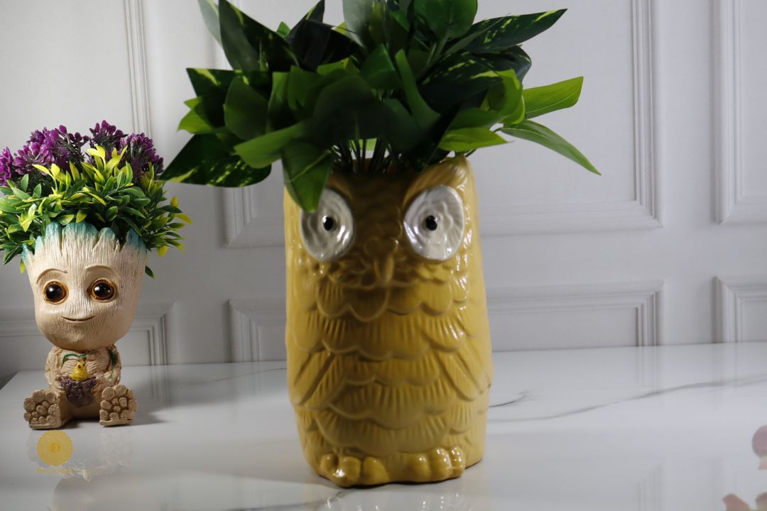 Yellow Shape Own Vase