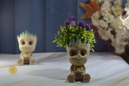 Resin Groot Miniature Pot