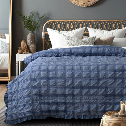 Soft an Stylish Designer Quilted Comforter - The Gharnish - A Unit of Satkala Creations