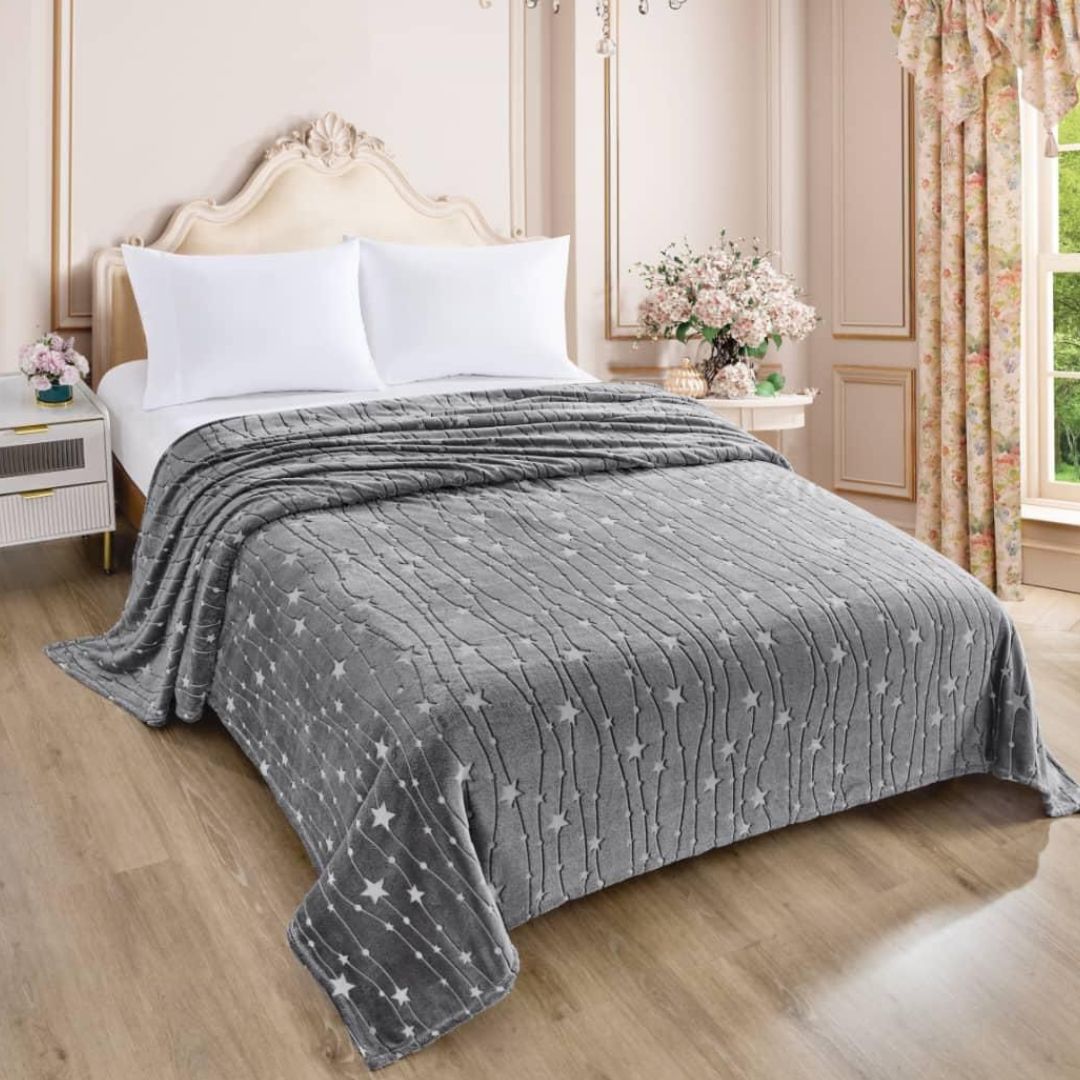 Glow in dark double bed Kids Blanket - The Gharnish - A Unit of Satkala Creations