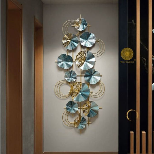Elegant Flowers Panel Wall Art (48x21 Inches)