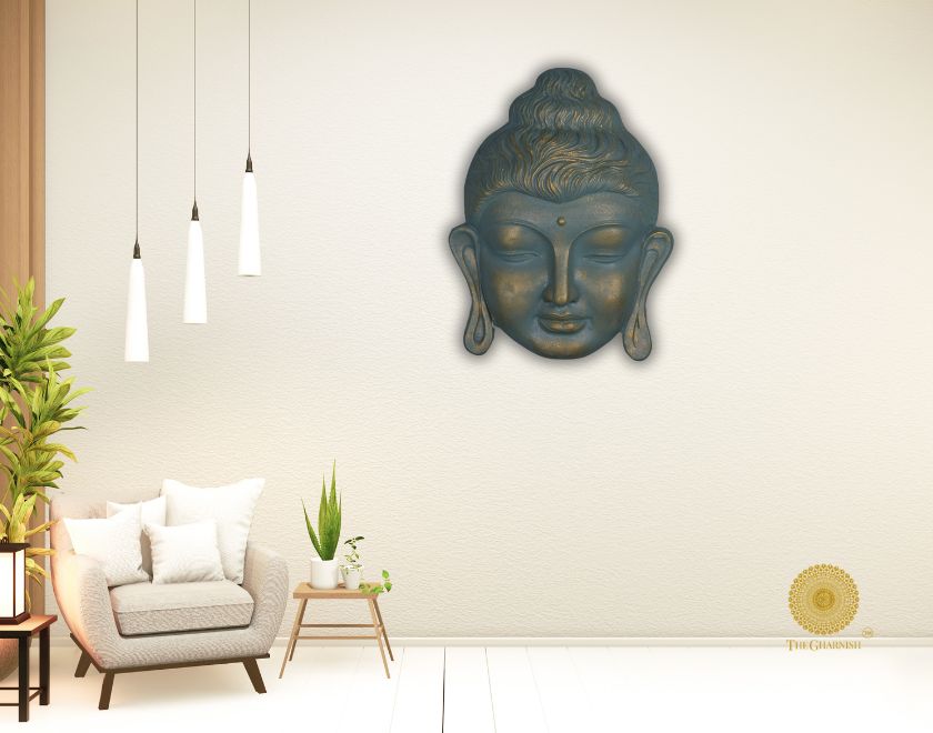 Big Buddha Statue 2ft. Wall hanging