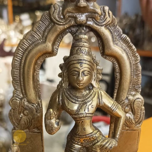 Brass Tribhanga Pose Murugun Swami