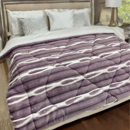 CHROMA Rabbit Fur ultra warm Single and Double Winter Quilt