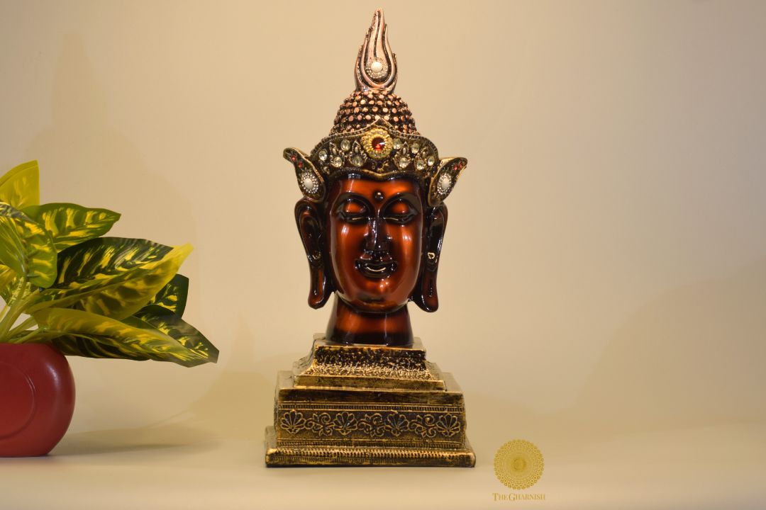 Meditative Buddha Figurine Accent