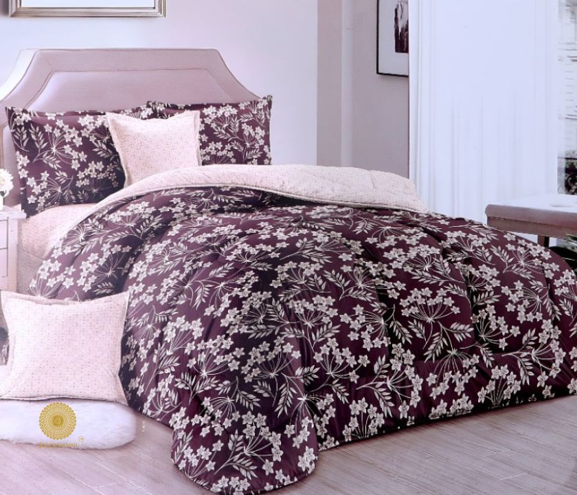 Calvin Lotus 4 Pcs Comforter Set