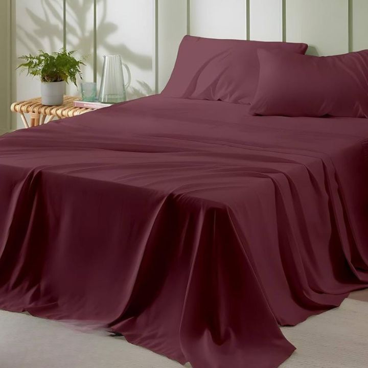 300 Thread Count 100% Cotton Organic Bedsheet - The Gharnish - A Unit of Satkala Creations