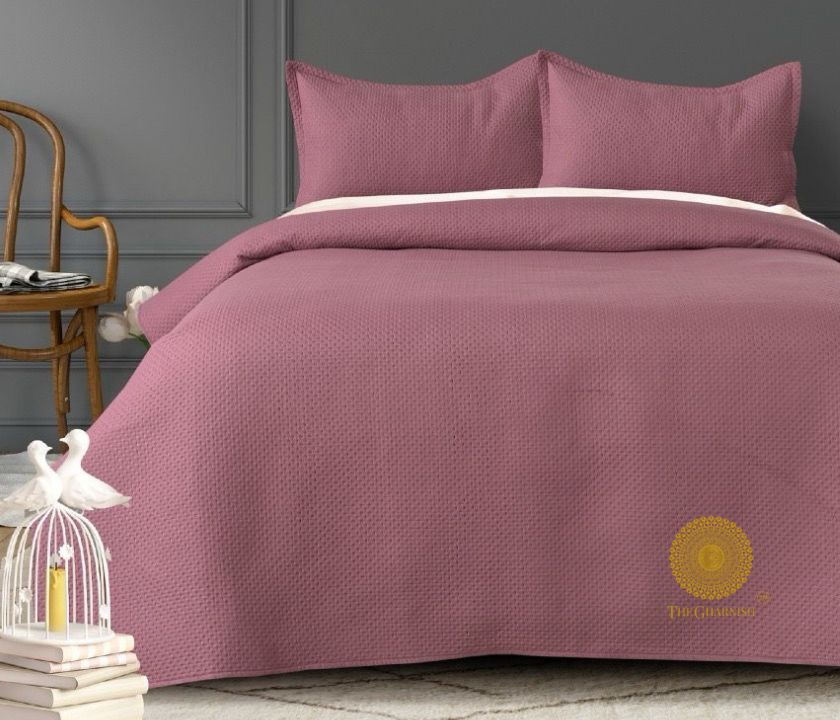 Crimson Temptations Premium Quited Bedcovers - The Gharnish - A Unit of Satkala Creations