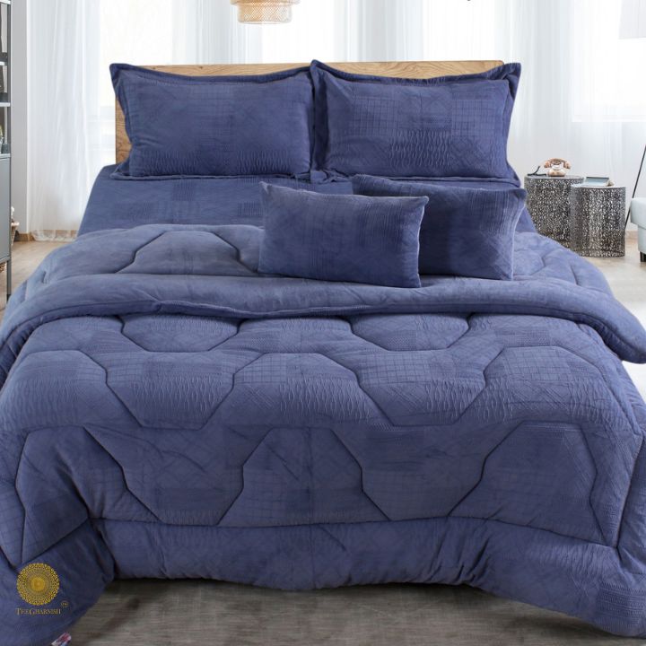 Premium 6 Pcs Winter Bedding Set