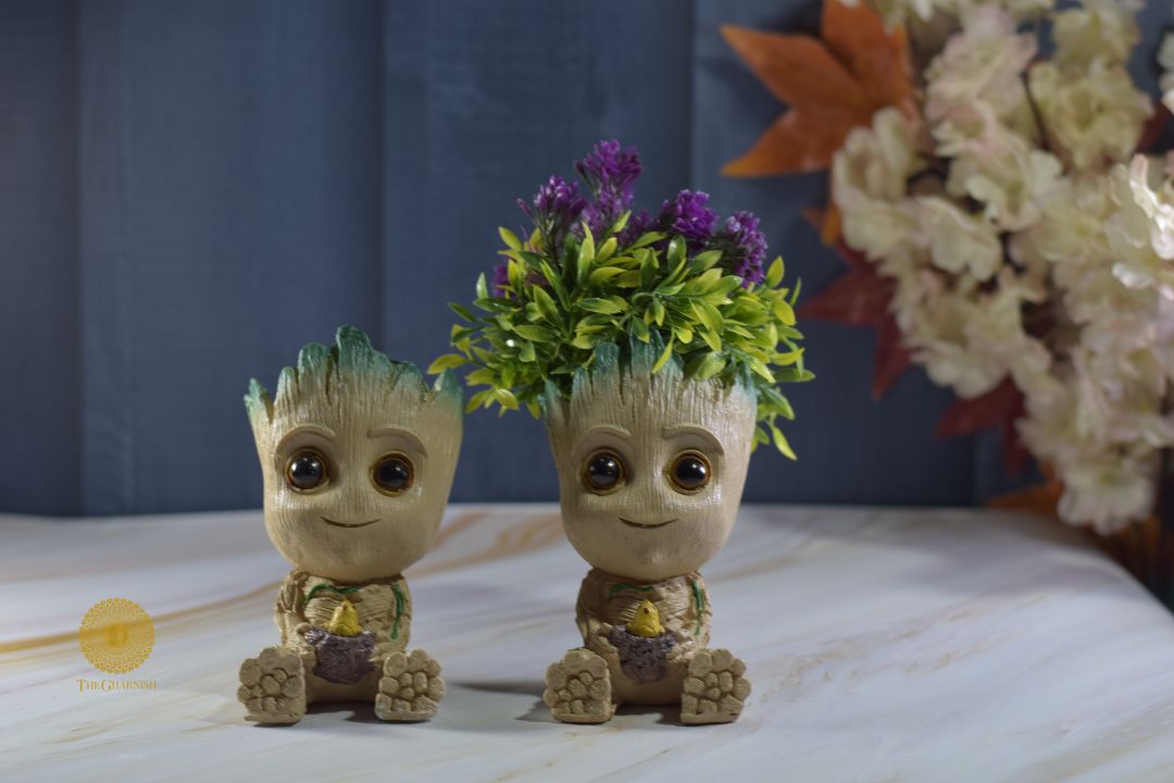 Resin Groot Miniature Pot