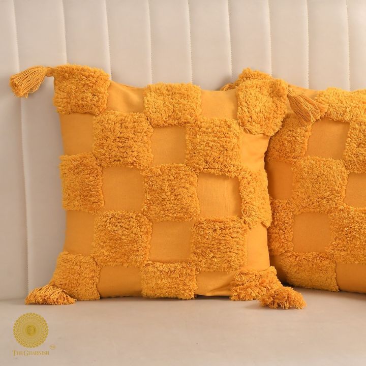 Hancrafted Set of Cushion Covers