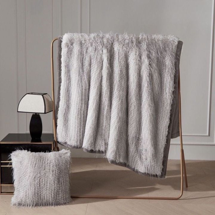Zurich Korean Cashmere Luxury Blanket for Heavy WInters - The Gharnish - A Unit of Satkala Creations