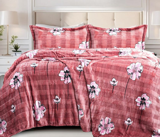 King Size Winter Bedding Set of 3 Pcs