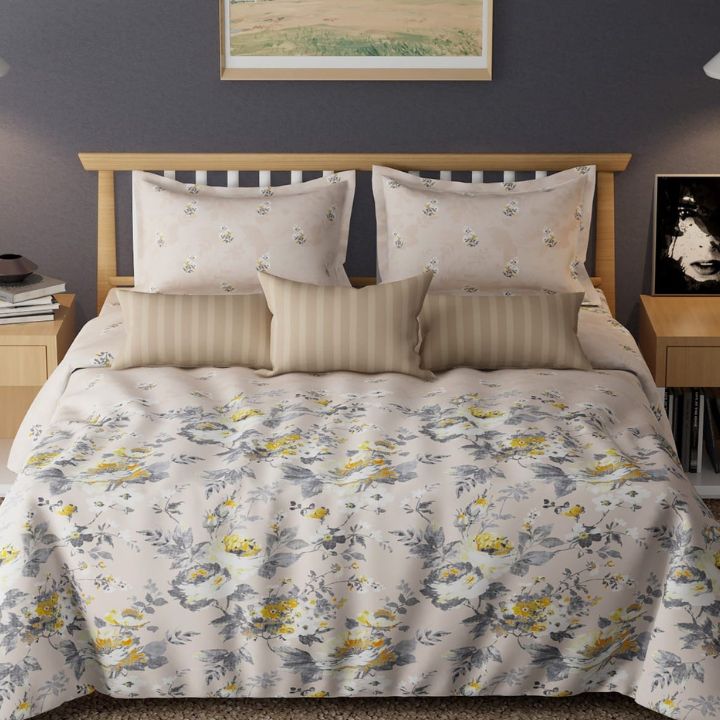Soft Premium Bedding Set – 3 Piece Bedsheet Set  | Ultra-Soft & Breathable - The Gharnish - A Unit of Satkala Creations