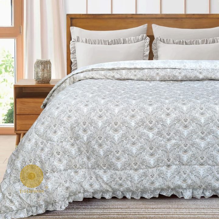 Zoya Cotton Feel Comforter with Frill