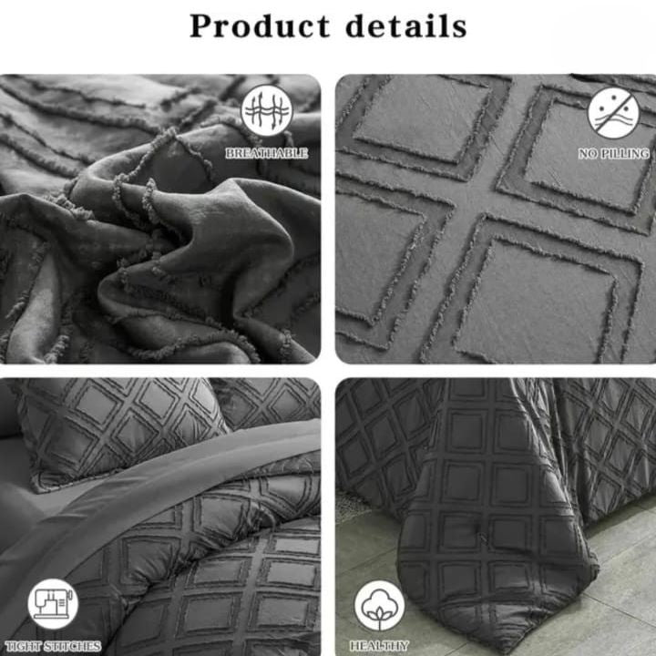 King Size Tuffted Bedcover - The Gharnish - A Unit of Satkala Creations
