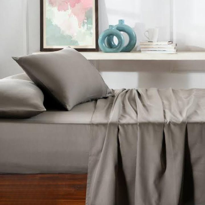 300 Thread Count 100% Cotton Organic Bedsheet - The Gharnish - A Unit of Satkala Creations