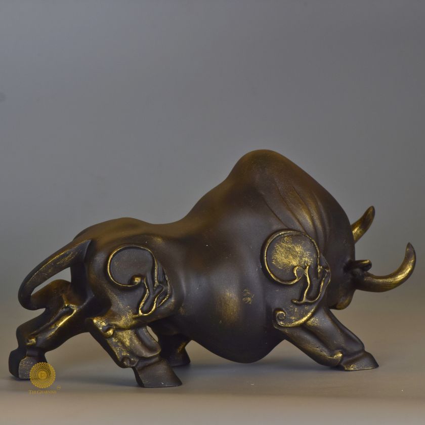 Stock Market Bull Statue limited Edition for Home and Office