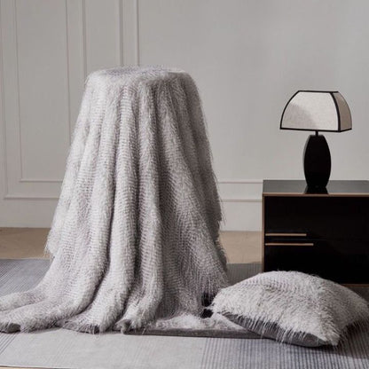 Zurich Korean Cashmere Luxury Blanket for Heavy WInters - The Gharnish - A Unit of Satkala Creations