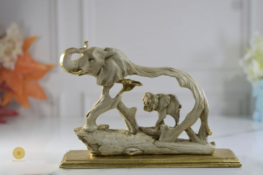 Feng Shui  Shadow Elephant Figurine